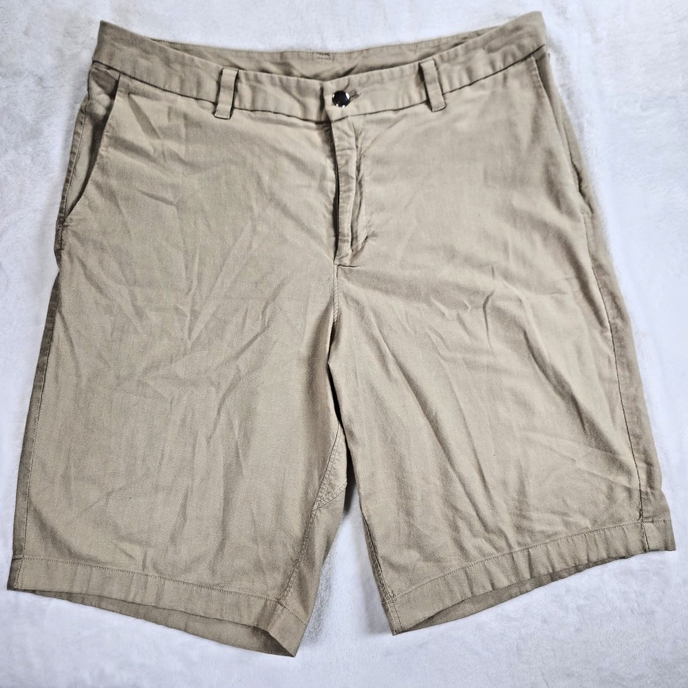 Lululemon Commission Shorts Oxford 11" Relaxed Fit M7AAMS Mens 36